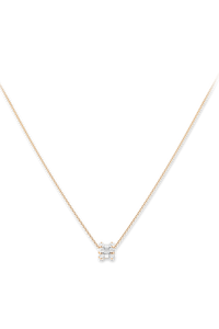 Baguette Love Necklace 0.52 ct.