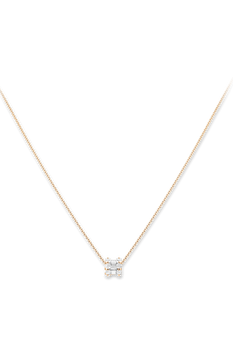 Baguette Love Necklace 0.52 ct.