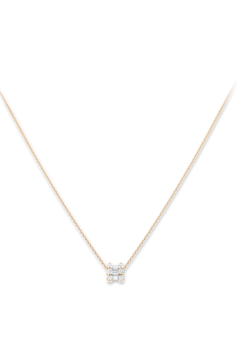 Baguette Love Necklace 0.52 ct.