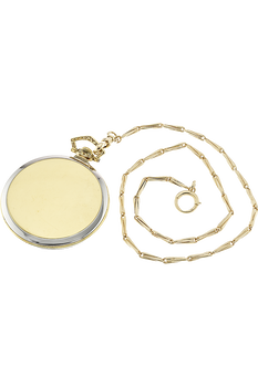 Pocket Watch Circa 1920's Platinum and Yellow Gold Manual