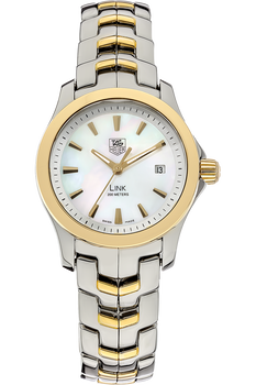 Link Yellow Gold and Stainless Steel Quartz