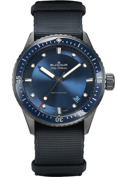 Fifty Fathoms Bathyscaphe Bucherer BLUE