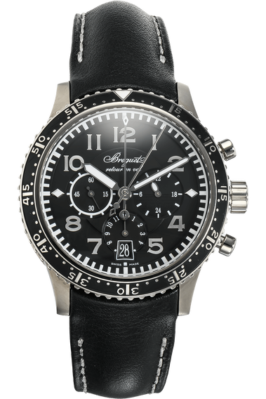 Transatlantique Type XXI Flyback Stainless Steel Automatic