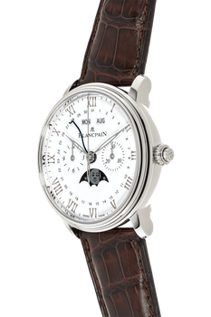 Villeret Monopusher Chronograph Stainless Steel Automatic