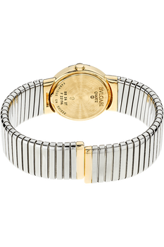 Tubogas Yellow Gold and Stainless Steel Quartz
