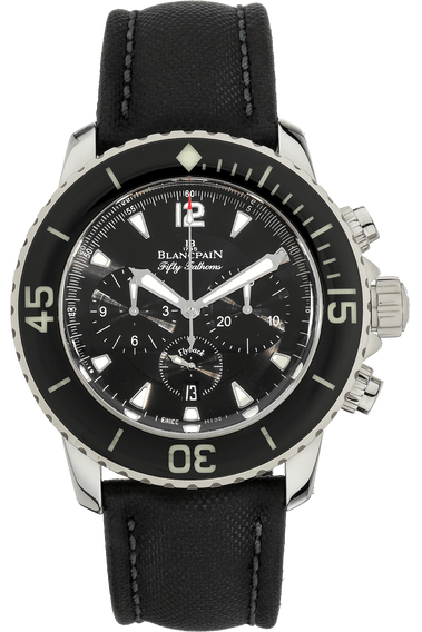 Fifty Fathoms Flyback Chronograph Stainless Steel Automatic