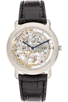 Malte Openworked White Gold Automatic