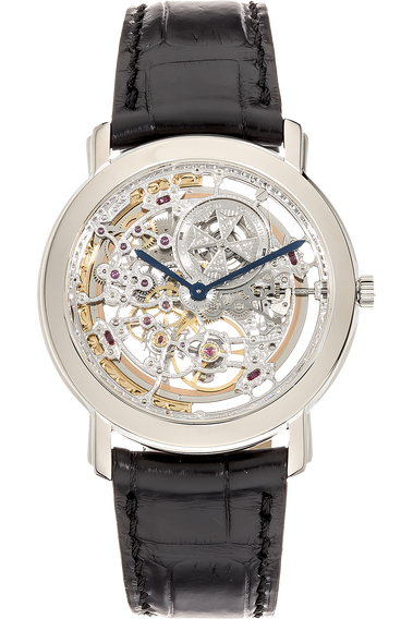 Malte Openworked White Gold Automatic
