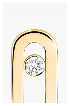 Move Uno Stud Earrings in Yellow Gold