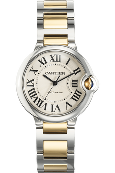 Ballon Bleu Yellow Gold and Stainless Steel Automatic