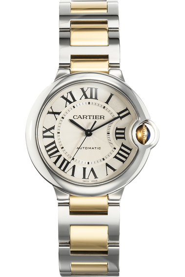 Ballon Bleu Yellow Gold and Stainless Steel Automatic
