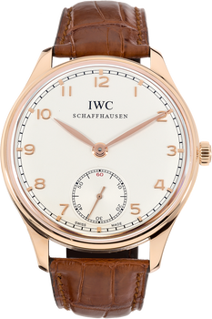 Portuguese Hand Wound Rose Gold Manual