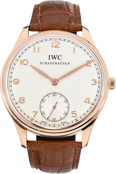 Portuguese Hand Wound Rose Gold Manual