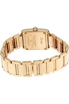 Tank Francaise Yellow Gold Quartz