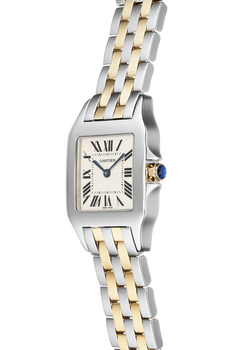 Santos Demoiselle Yellow Gold and Stainless Steel Quartz