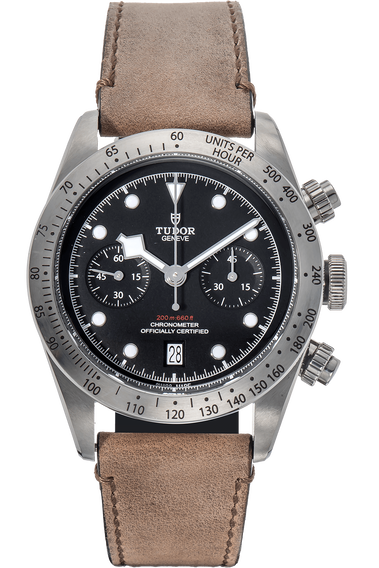 Heritage Black Bay Chronograph Stainless Steel Automatic
