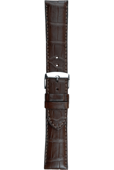 18 mm Brown Alligator Strap