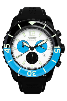 44mm Chrono Black IP