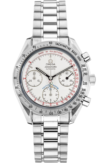 Speedmaster Reduced Torino Olympics Edition Stainless Steel Automatic