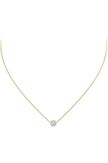 The Forevermark Tribute&trade; Collection Round Diamond Necklace &#40;.20 ct tw&#41;