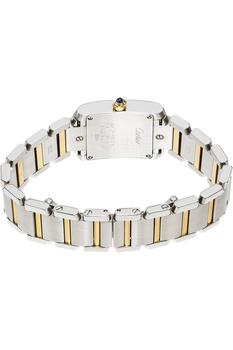Tank Francaise Yellow Gold and Stainless Steel Quartz