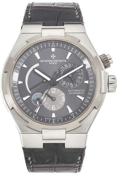 Pre Owned Vacheron Constantin Overseas Dual Time Stainless Steel Automatic