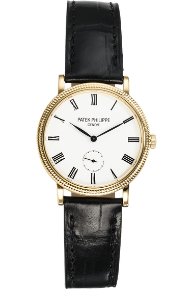 Calatrava Reference 7119 Yellow Gold Manual