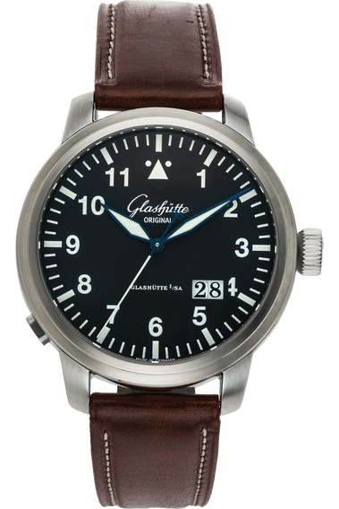 Senator Navigator Panorama Date Stainless Steel Automatic