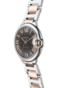 Ballon Bleu Rose Gold and Stainless Steel Automatic