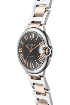 Ballon Bleu Rose Gold and Stainless Steel Automatic