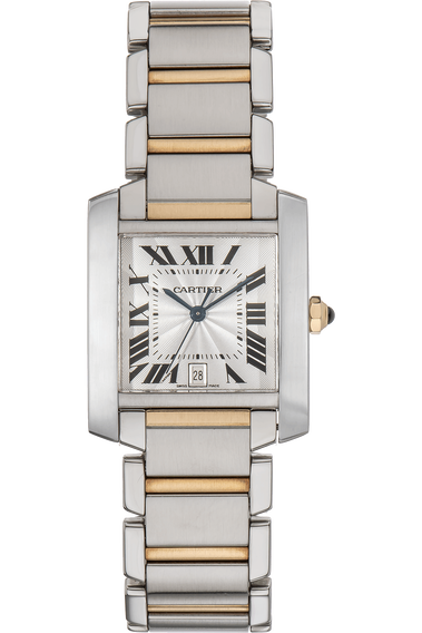 Tank Francaise Yellow Gold and Stainless Steel Automatic