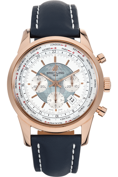 Transocean Unitime Chronograph Rose Gold Automatic