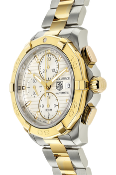 Aquaracer Chronograph Yellow Gold and Stainless Steel