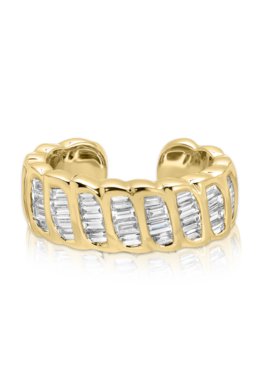 Baguette Diamond Zoe Ear Cuff