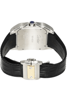 Santos 100 Yellow Gold and Stainless Steel Automatic