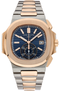 Nautilus Chronograph Rose Gold and Stainless Steel Automatic