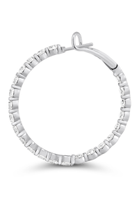 Classics Diamond Hoops