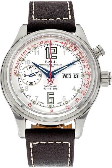 Pre Owned Ball Trainmaster Pulsemeter Stainless Steel Automatic