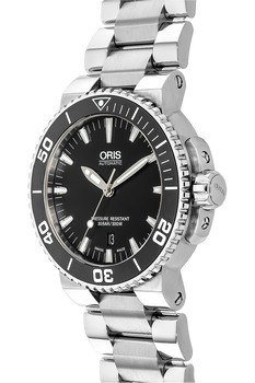 Aquis Date Stainless Steel Automatic