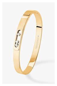 Move Noa Bangle in Yellow Gold Size M