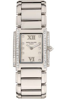 Twenty-4 Reference 4910 White Gold Quartz