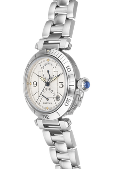 Pasha GMT Power Reserve Stainless Steel Automatic