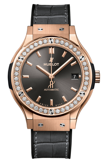 Classic Fusion King Gold Racing Grey Diamonds
