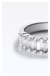 Baguette Love Ring