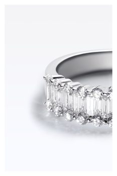 Baguette Love Ring