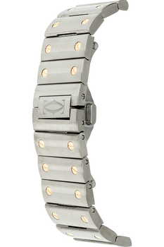 Santos de Cartier Yellow Gold and Stainless Steel Automatic