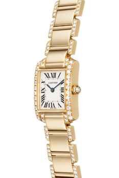 Tank Francaise Yellow Gold Quartz