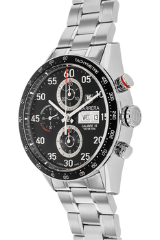 Carrera Calibre 16 Day-Date Chronograph Stainless Steel Automatic