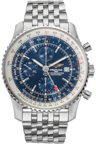 Navitimer World Stainless Steel Automatic