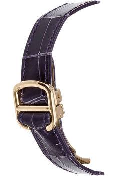 Tank Anglaise Small Yellow Gold Quartz